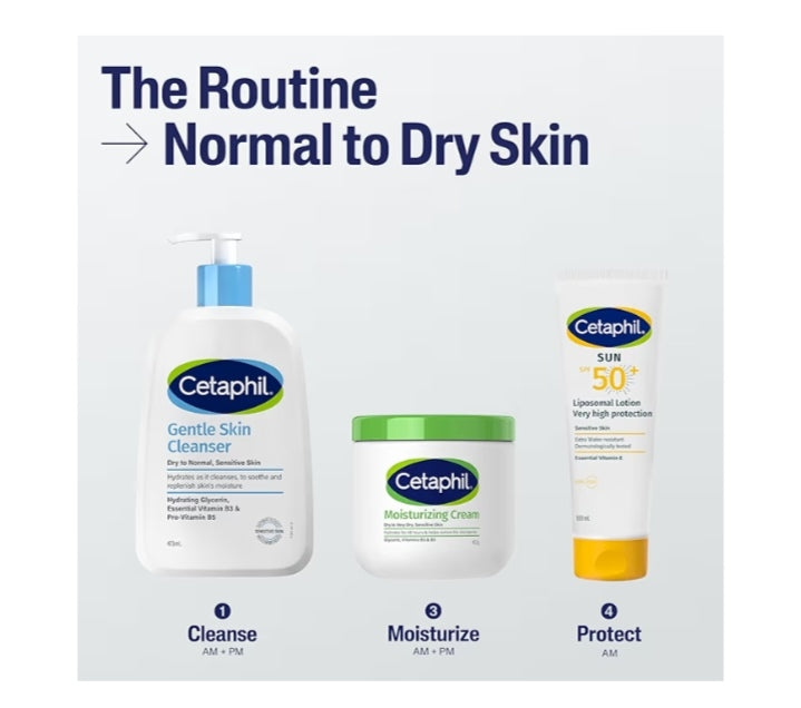 Gentle Skin Cleanser, Face And Body Wash For Dry To Normal, Sensitive Skin, Unscented clear 236ml